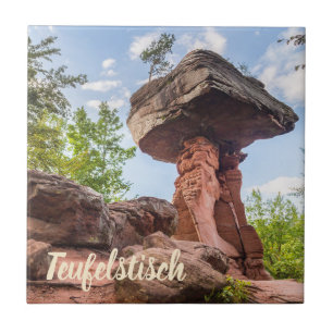 Carreau Teufelstisch Hinterweidenthal Pfalz Allemagne cade