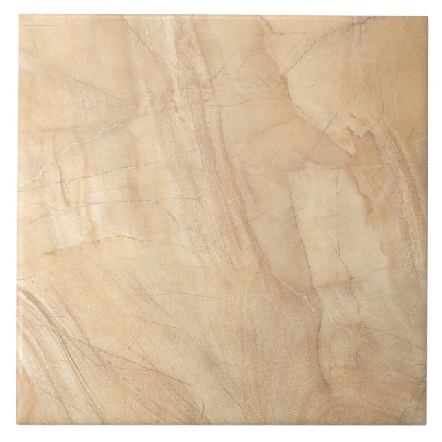 Carreau Texture de marbre beige chaud (Devant)