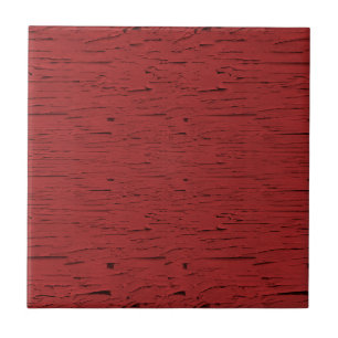 Carreau Texture en bois de la grange rouge