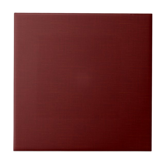 Carreau Texturé rouge foncé, brun rouge.  (Devant)