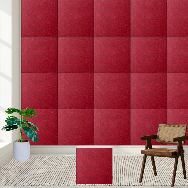 Carreau Texture velours rouge profond Style Carrelage céra (Deep Red Velvet Texture Ceramic Tile Style 2)