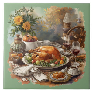 Carreau Thanksgiving, Plats Traditionnels