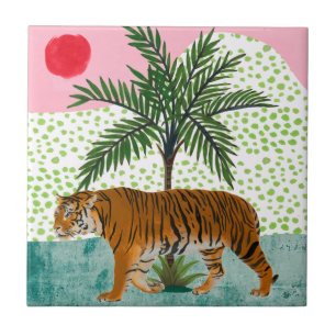 Carreau Tigre au lever du soleil