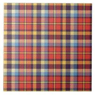 Carreau Tile céramique de Tartan