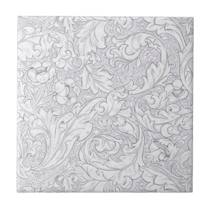 CARREAU TILE CÉRAMIQUE : WILLIAM MORRIS : MODÈLE FLORAL