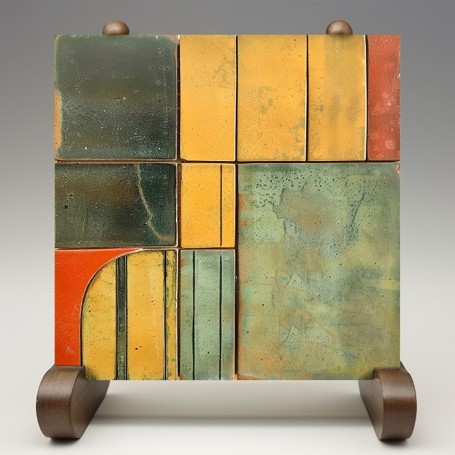 Carreau Tile de céramique Abstraite Sunset Spectrum (Créateur téléchargé)