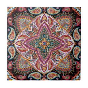 Carreau Tile de Mandala