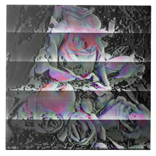 Carreau Tile en céramique Techno Bouquet