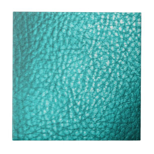 Carreau Tile en cuir clair Faux Ocean - Design Solide