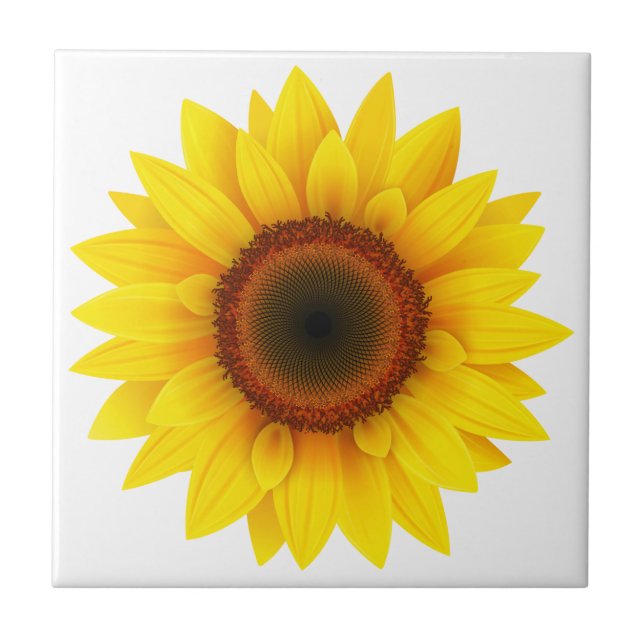 Carreau Tile Trivet-Tournesol (Devant)