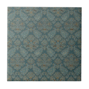 Carreau tissu médiéval texture motif tapisserie backgrou