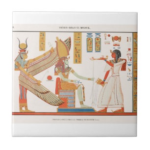 Carreau Tombeau De Ramses IV Art Ancien Égyptien