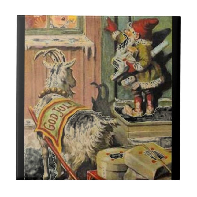 Carreau Tomte Nisse, aka père noël (Devant)