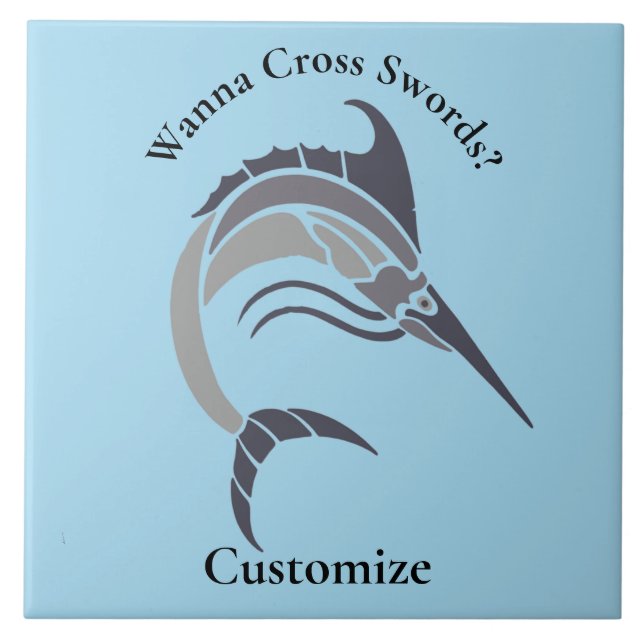 Carreau Tonnerre de poisson-épée (Devant)