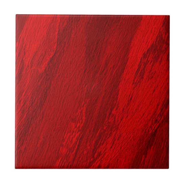 Carreau Tons diagonaux Abstraits du dessin rouge (Devant)