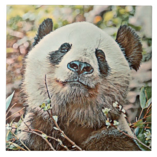 Carreau toony panda