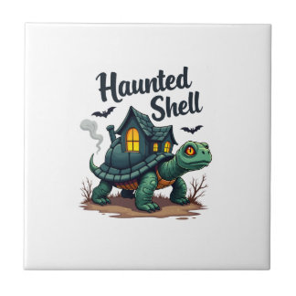 Carreau Tortue de coquille hantée