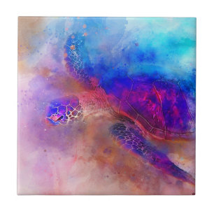 Carreau Tortue de mer d'Hawaï