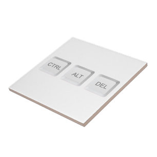 Carreau Touche de clavier d'ordinateur CTRL ALT DEL de Sli