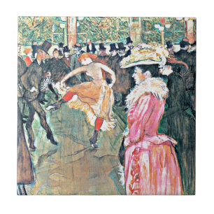 Carreau Toulouse-Lautrec : Au Rouge