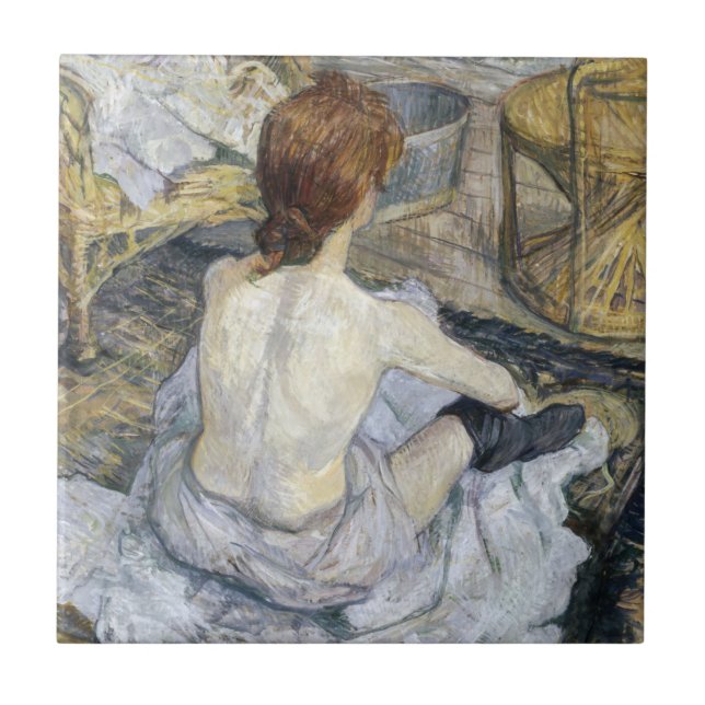 Carreau Toulouse-Lautrec - Rousse / Toilettes (Devant)