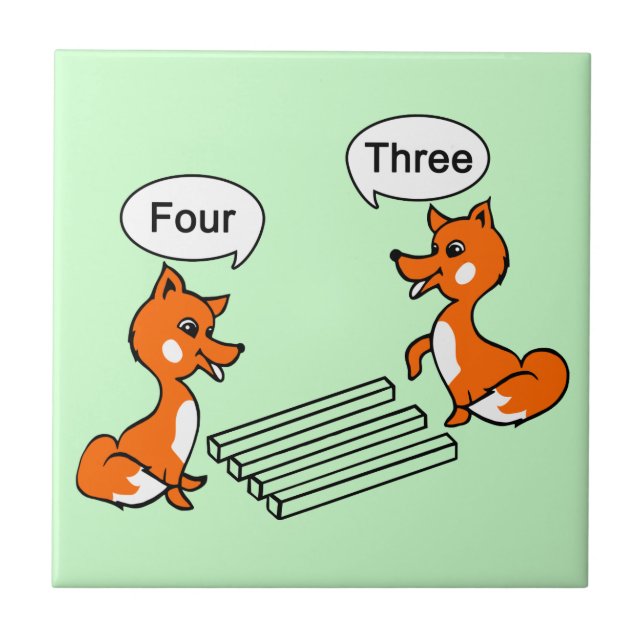 Carreau Tour d'illusion optique (Devant)