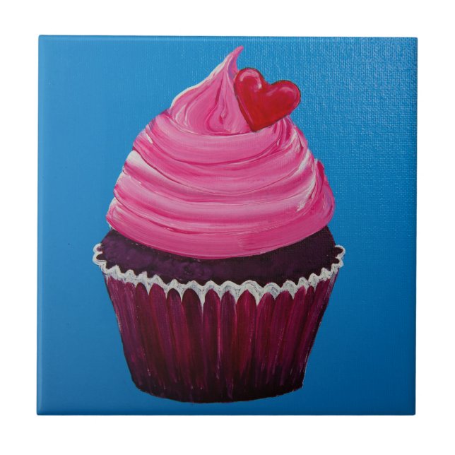 Carreau Tournage de velours rouge (Devant)