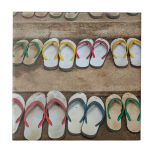 Carreau Tourner les sandales