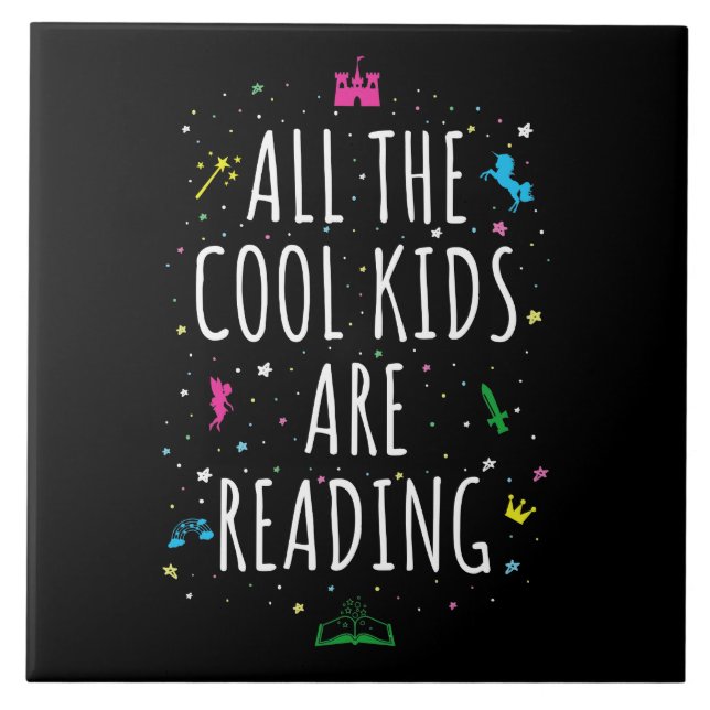 Carreau Tous Les Enfants Cool Lisent I (Devant)