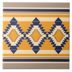 Carreau Traditionnel, ethnique, rustique, vintage, géomé
