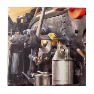 CARREAU TRAINS À VAPEUR