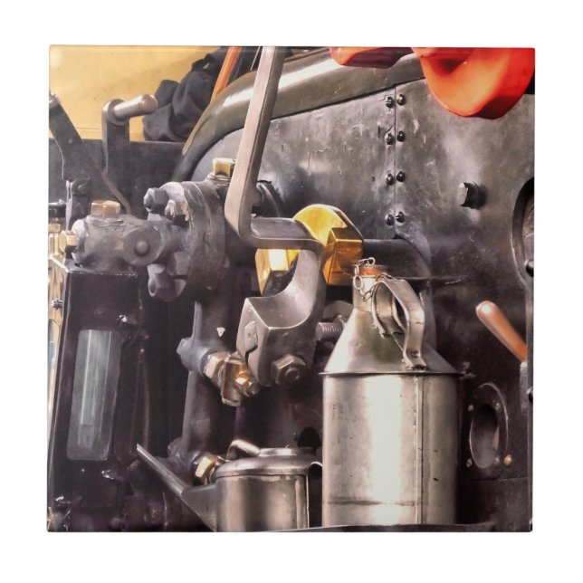 CARREAU TRAINS À VAPEUR (Devant)