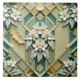 Carreau Trellis doré