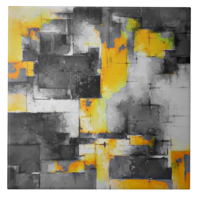 Carreau Trending Abstrait Peinture Art M3 Carrelage en cér (Devant)