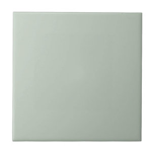 Carreau Trendy - Tuile en céramique gris-vert muet