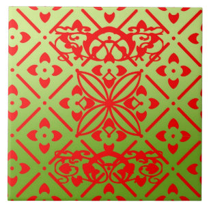 Carreau Trépied de motif d'ambres !