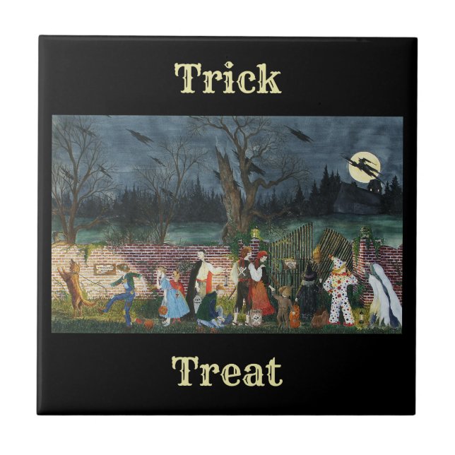 Carreau "Trick ou Treat !" (Devant)