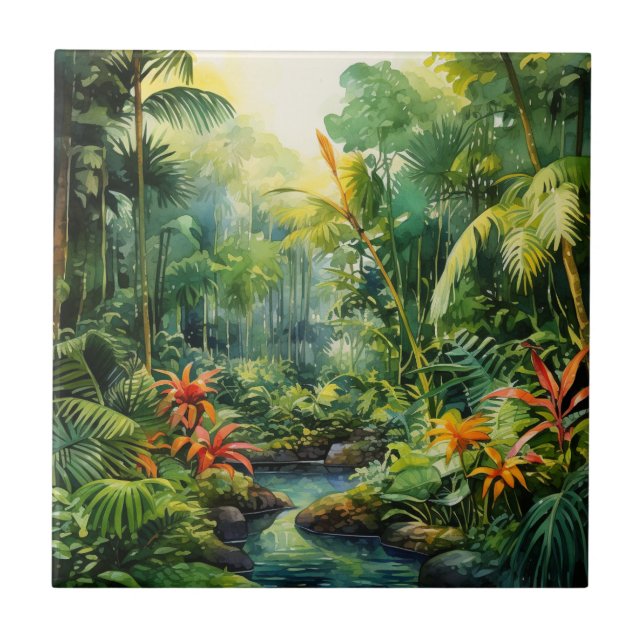 Carreau Tropical Forest (Devant)