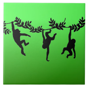 Carreau Troupe de singe