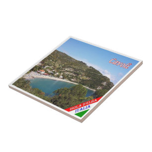 Carreau TSC083 CAVOLI, île ELBA, Toscane,