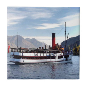 Carreau TSS Earnslaw vapeur 1912