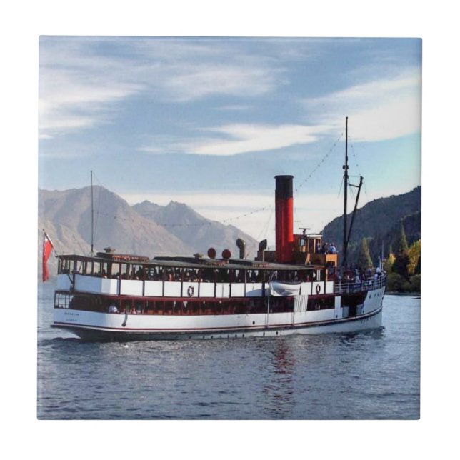 Carreau TSS Earnslaw vapeur 1912 (Devant)