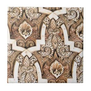 Carreau Tuile #7 de mur d'Alhambra