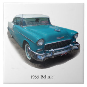 Carreau Tuile Bleu/Blanc Bel Air 1955