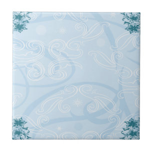 Carreau tuile bleue abstraite de texture