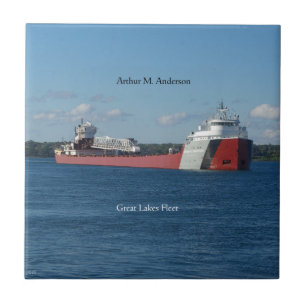 Carreau Tuile d'Arthur M. Anderson