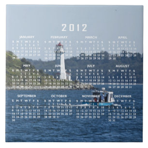 Carreau Tuile de calendrier de port de Halifax