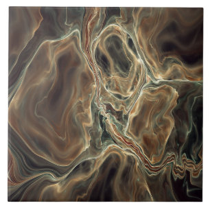 Carreau Tuile de céramique fractale moderne