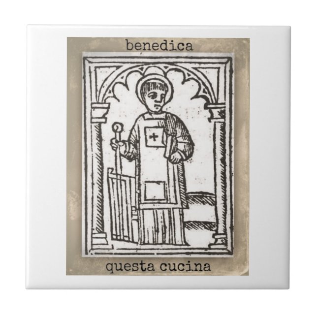 Carreau Tuile de cuisine de San Lorenzo (Devant)