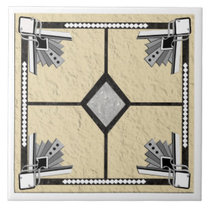 Carreau tuile de diamant de deco